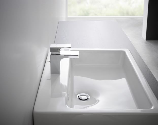 HANSGROHE VERNIS BLEND umyvadlová stojánková baterie, s odtokovou soupravou, CoolStart, EcoSmart, chrom 71566000 Obrázek - fotka