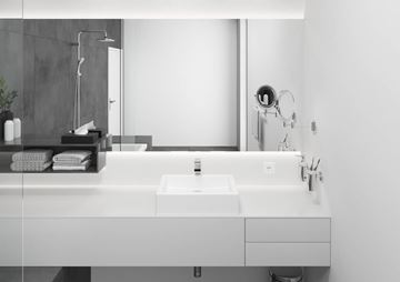 HANSGROHE VERNIS SHAPE umyvadlová stojánková baterie, s odtokovou soupravou, EcoSmart, chrom 71590000 Obrázek - fotka