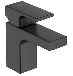 HANSGROHE VERNIS SHAPE umyvadlová stojánková baterie, s odtokovou soupravou, CoolStart, EcoSmart, matná černá