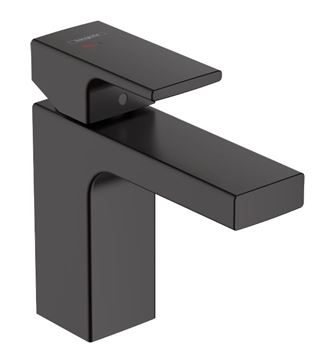 HANSGROHE VERNIS SHAPE umyvadlová stojánková baterie, s odtokovou soupravou, CoolStart, EcoSmart, matná černá