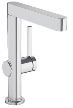 HANSGROHE FINORIS umyvadlová stojánková baterie, s odtokovou soupravou a otočným výtokem, EcoSmart, chrom