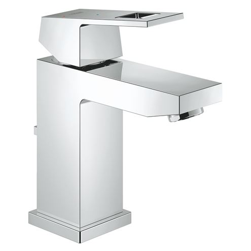 GROHE EUROCUBE umyvadlová stojánková baterie, s odtokovou soupravou, studený start, chrom 2339000E Obrázek - Hlavní obrázek