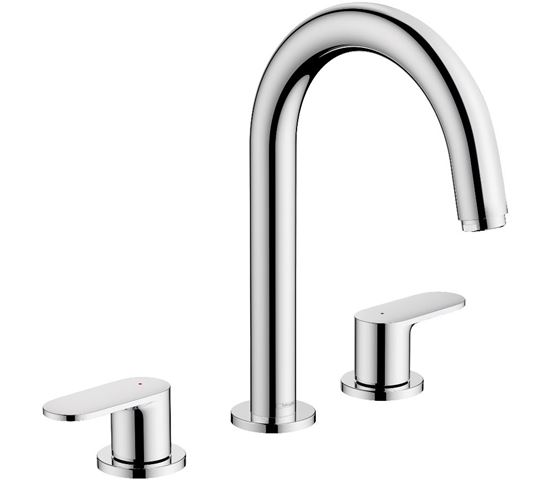 HANSGROHE VERNIS BLEND umyvadlová stojánková baterie 3-otvorová, s odtokovou soupravou, EcoSmart, chrom 71553000 Obrázek - Hlavní obrázek