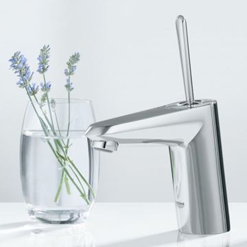 GROHE EURODISC JOY umyvadlová stojánková baterie, s odtokovou soupravou, chrom 23427000 Obrázek - fotka