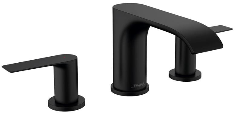 HANSGROHE VIVENIS umyvadlová stojánková baterie 3-otvorová, s odtokovou soupravou, EcoSmart, matná černá 75033670 Obrázek - Hlavní obrázek