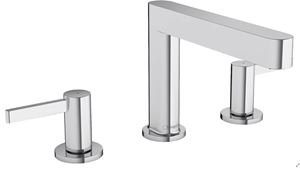 HANSGROHE FINORIS umyvadlová stojánková baterie 3-otvorová, s odtokovou soupravou, EcoSmart, chrom