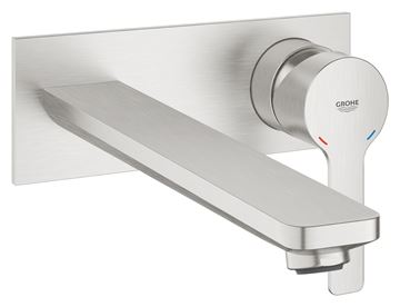 GROHE LINEARE umyvadlová podomítková baterie, supersteel