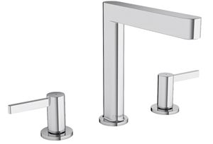 HANSGROHE FINORIS umyvadlová stojánková baterie 3-otvorová, s odtokovou soupravou, EcoSmart, chrom