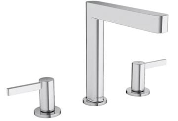 HANSGROHE FINORIS umyvadlová stojánková baterie 3-otvorová, s odtokovou soupravou, EcoSmart, chrom