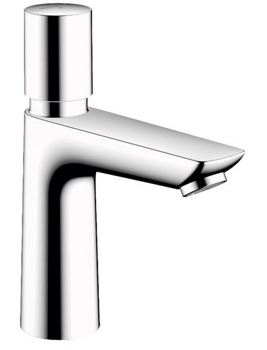 HANSGROHE TALIS E umyvadlová stojánková baterie, samouzavírací, pro jednu vodu, EcoSmart, chrom 71719000 Obrázek - Hlavní obrázek