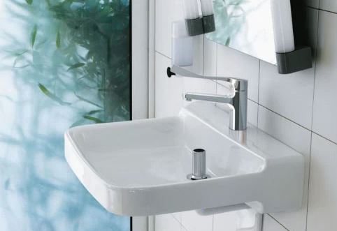 LAUFEN CITYPRO umyvadlová stojánková baterie, chrom HF500904100094 Obrázek - fotka