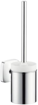 HANSGROHE PURAVIDA WC štětka, nástěnná, keramika, chrom