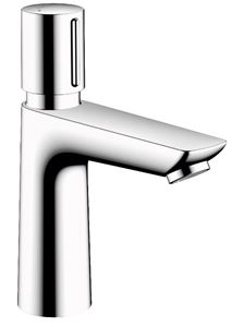 HANSGROHE TALIS E umyvadlová stojánková baterie, samouzavírací, EcoSmart, chrom