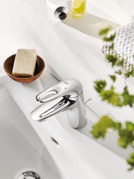 GROHE EUROSTYLE umyvadlová stojánková baterie, s odtokovou soupravou, chrom 23564003 Obrázek - fotka