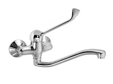NOVASERVIS METALIA 55 dřezová nástěnná baterie, chrom