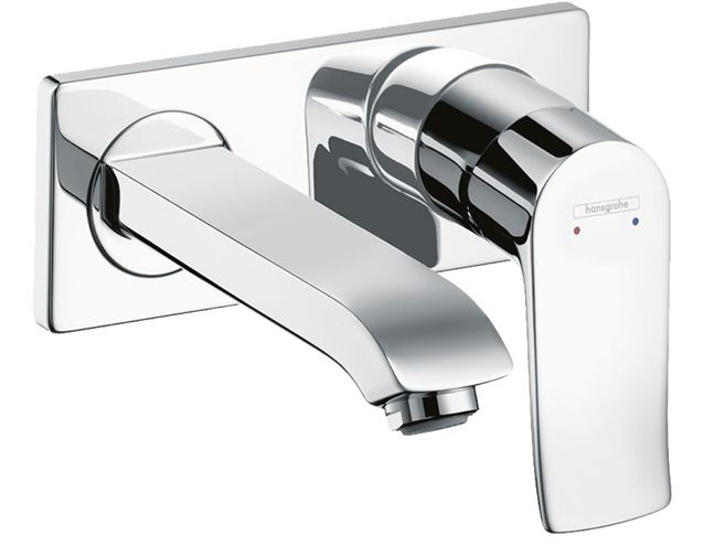 HANSGROHE METRIS umyvadlová podomítková baterie, s odtokovou soupravou, EcoSmart, chrom 31085000 Obrázek - Hlavní obrázek