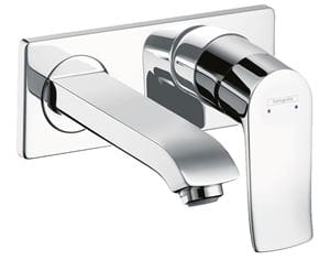 HANSGROHE METRIS umyvadlová podomítková baterie, s odtokovou soupravou, EcoSmart, chrom