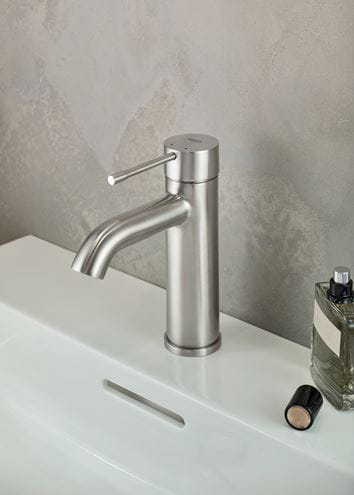 GROHE ESSENCE NEW umyvadlová stojánková baterie, s odtokovou soupravou, Water Saving, supersteel 23589DC1 Obrázek - fotka