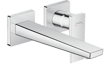 HANSGROHE METROPOL umyvadlová podomítková baterie, s odtokovou soupravou, EcoSmart, chrom