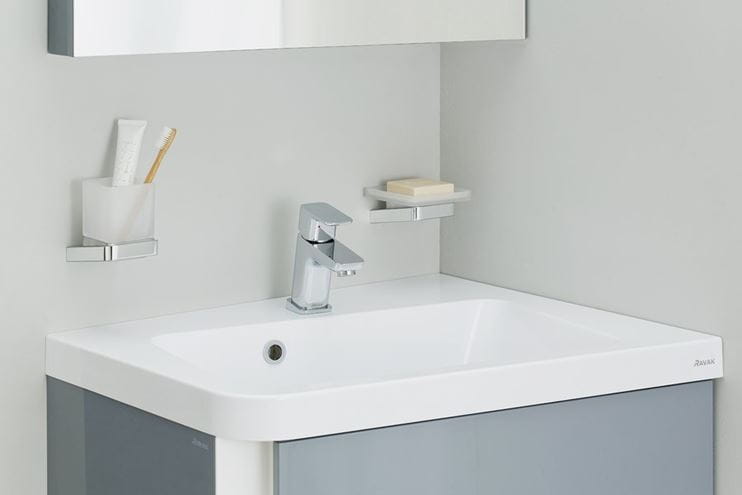 RAVAK 10° umyvadlová stojánková baterie, chrom X070064 Obrázek - fotka
