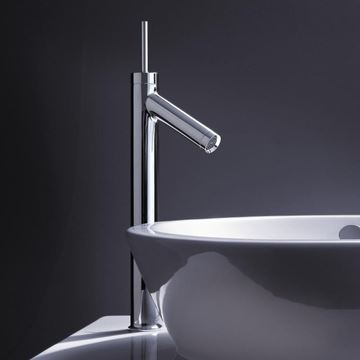 AXOR STARCK umyvadlová stojánková baterie, s odtokovou soupravou, EcoSmart, chrom 10129000 Obrázek - fotka