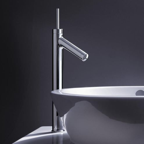 AXOR STARCK umyvadlová stojánková baterie, s odtokovou soupravou, EcoSmart, chrom 10129000 Obrázek - fotka
