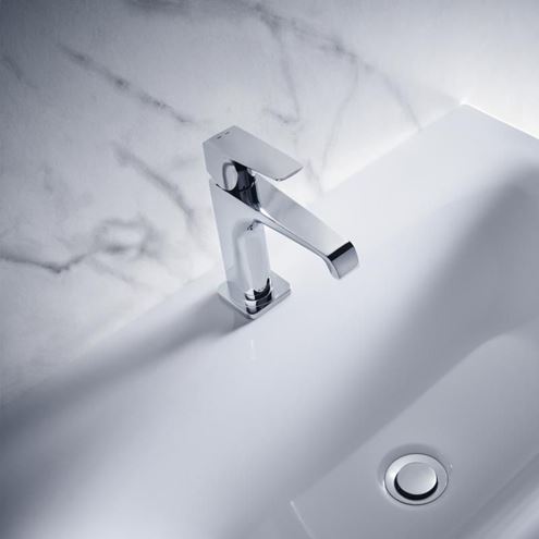 AXOR CITTERIO E umyvadlová stojánková baterie, s odtokovou soupravou, EcoSmart, chrom 36110000 Obrázek - fotka