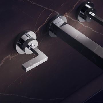 AXOR CITTERIO umyvadlová podomítková baterie, s odtokovou soupravou, EcoSmart, chrom 39147000 Obrázek - fotka