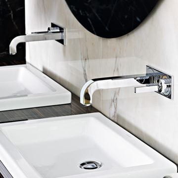 AXOR CITTERIO umyvadlová podomítková baterie, s odtokovou soupravou, EcoSmart, chrom 39115000 Obrázek - fotka