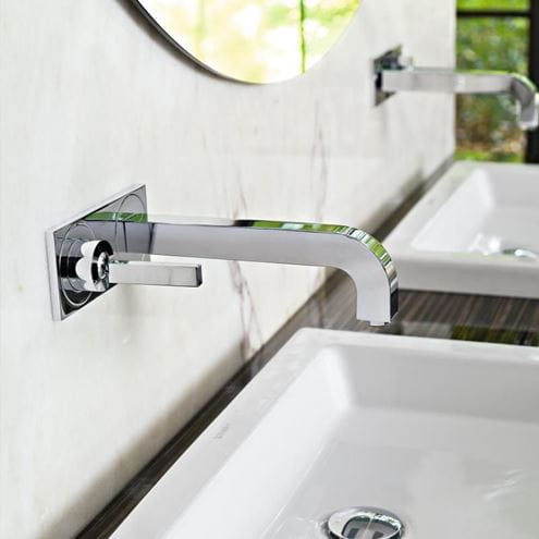 AXOR CITTERIO umyvadlová podomítková baterie, s odtokovou soupravou, EcoSmart, chrom 39115000 Obrázek - fotka
