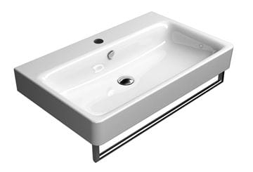 CONCEPT 300 umyvadlo 80 cm, s 1 otvorem pro baterii a přepadem, concept clean PLUS 80CO300N Obrázek - fotka