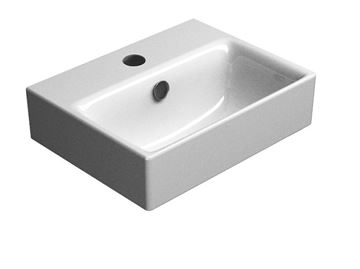 CONCEPT 300 umývátko 40 cm, s otvorem pro baterii a přepadem, concept clean PLUS