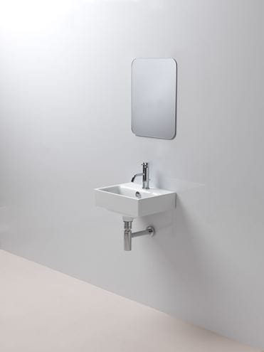 CONCEPT 300 umývátko 40 cm, s otvorem pro baterii a přepadem, concept clean PLUS 40CO300N Obrázek - fotka