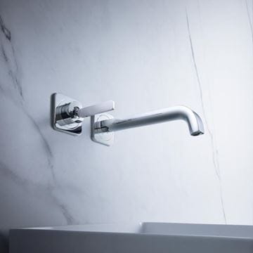 AXOR CITTERIO E umyvadlová podomítková baterie, s odtokovou soupravou, chrom 36106000 Obrázek - fotka
