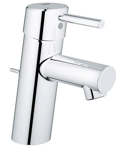 GROHE CONCETTO umyvadlová stojánková baterie, s odtokovou soupravou, chrom 32204001 Obrázek - Hlavní obrázek