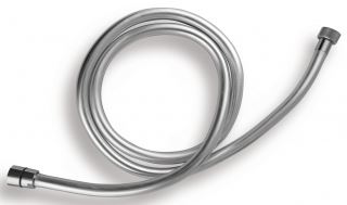 NOVASERVIS sprchová hadice 1500 mm, hladká, Anti-twist, plast, stříbrná