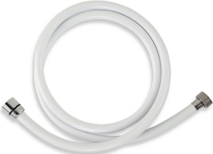 NOVASERVIS sprchová hadice 1500 mm, hladká, plast, bílá PVC/150,11 Obrázek - Hlavní obrázek