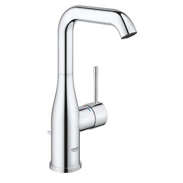GROHE ESSENCE NEW umyvadlová stojánková baterie, s odtokovou soupravou, Water Saving, chrom