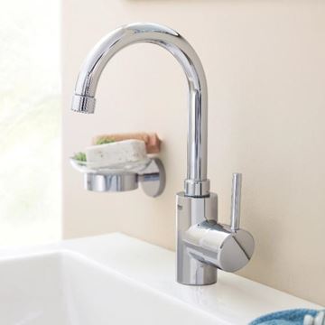 GROHE CONCETTO umyvadlová stojánková baterie, s odtokovou soupravou, chrom 32629002 Obrázek - fotka