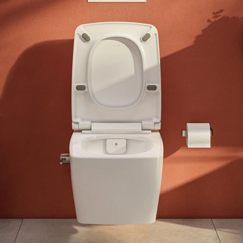 VITRA METROPOLE sprchovací WC se sedátkem, Rimless 7672B003-1687 Obrázek - fotka