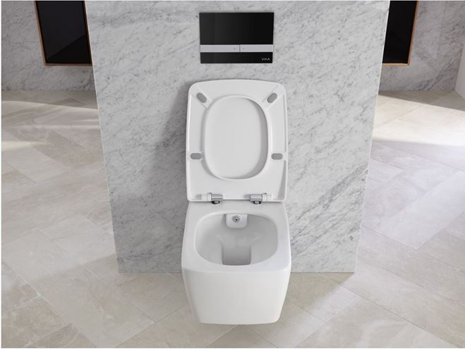 VITRA METROPOLE sprchovací WC se sedátkem, Rimless 7672B003-1687 Obrázek - fotka
