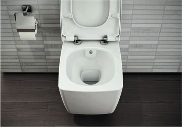 VITRA METROPOLE sprchovací WC se sedátkem, Rimless 7672B003-1687 Obrázek - fotka