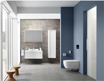VITRA METROPOLE sprchovací WC se sedátkem, Rimless 7672B003-1687 Obrázek - fotka