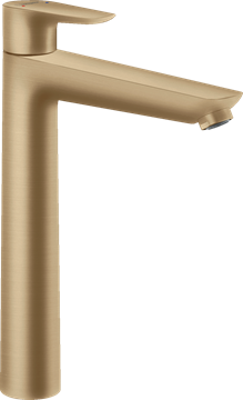 HANSGROHE TALIS E umyvadlová stojánková baterie, EcoSmart, kartáčovaný bronz