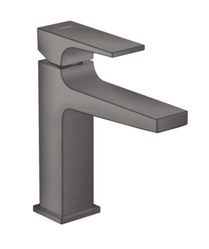 HANSGROHE METROPOL umyvadlová stojánková baterie, s odtokovou soupravou, EcoSmart, kartáčovaný černý chrom 32507340 Obrázek - Hlavní obrázek