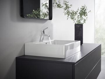 HANSGROHE FOCUS umyvadlová stojánková baterie pro beztlakové ohřívače vody, s odtokovou soupravou, EcoSmart, chrom 31132000 Obrázek - fotka