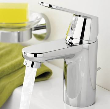 GROHE EUROSMART COSMOPOLITAN umyvadlová stojánková baterie, s odtokovou soupravou, chrom 3282500E Obrázek - fotka