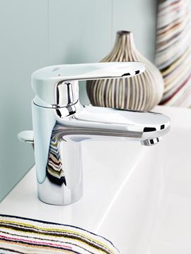 GROHE EUROPLUS umyvadlová stojánková baterie, s odtokovou soupravou, chrom 33155002 Obrázek - fotka