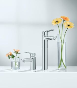 GROHE EUROPLUS umyvadlová stojánková baterie, s odtokovou soupravou, chrom 33155002 Obrázek - fotka