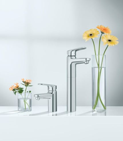 GROHE EUROPLUS umyvadlová stojánková baterie, s odtokovou soupravou, chrom 33155002 Obrázek - fotka